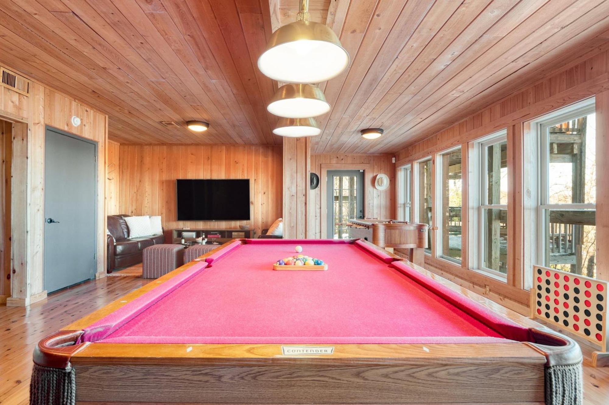 Fontana By Avantstay Gorgeous Mountain Cabin W Views Hot Tub Game Room Gatlinburg Extérieur photo